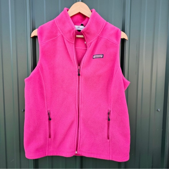 Vineyard Vines Vibrant Pink Vest - Picture 2 of 7